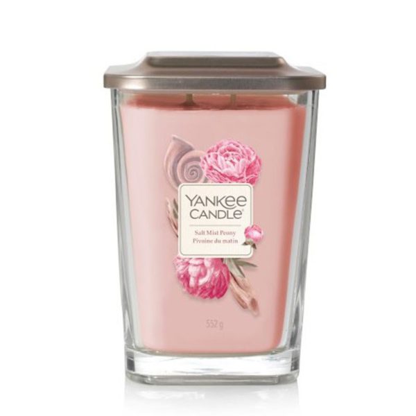 Duża świeca zapachowa sojowa od Yankee Candle, malina, sól morska, kwiat wiśni, lotos, piwonia. fiołek, drzewo cedrowe, piżmo, prezent, lato, wiosna, upominek